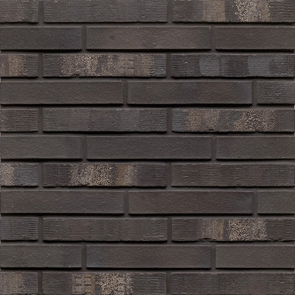 Кирпич клинкерный WesterWaelder Klinker WK815 Schwarzbunt Edelglanz, 290*90*40мм