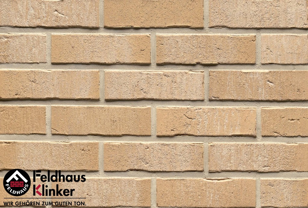 Клинкерная плитка Feldhaus Klinker R733NF14 vascu crema pandra, 240*71*14