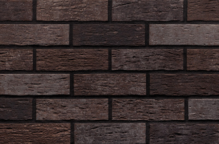 Клинкерная плитка King Klinker для фасада Dark fortress (HF19), 240*71*10