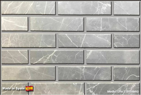 Клинкерная плитка TERRAMIG Medici Gris, 235x62x10 мм