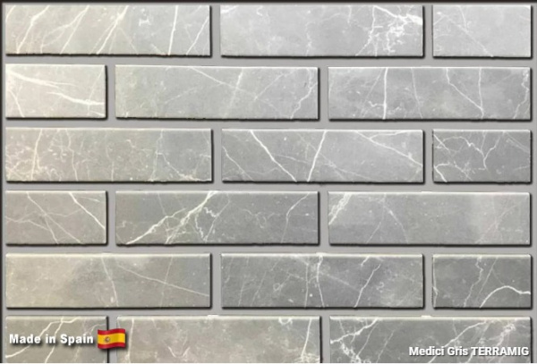 Клинкерная плитка TERRAMIG Medici Gris, 235x62x10 мм