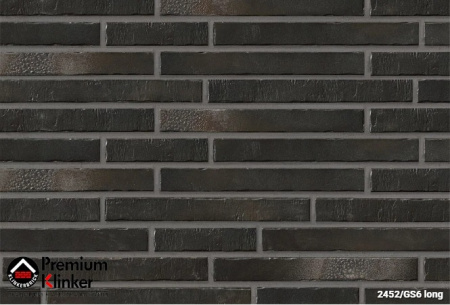 Клинкерная плитка Stroeher  2452/GS6 long,440x52x14 мм