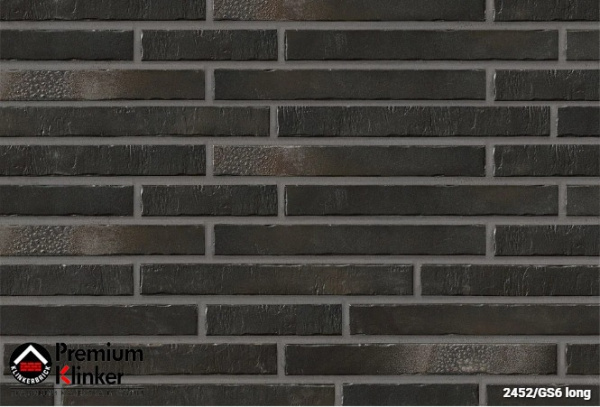 Клинкерная плитка Stroeher  2452/GS6 long,440x52x14 мм