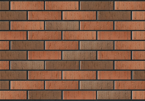 Кирпич Облицовочный 1Нф Славянский Мокко-Bunt-Руст, 250*120*65