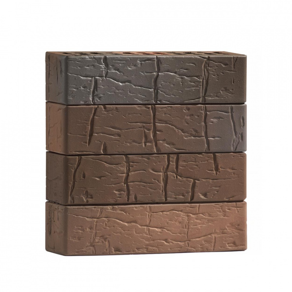 Кирпич Облицовочный Volgabrick  Руст №70/90 0,7 НФ  250x85x65