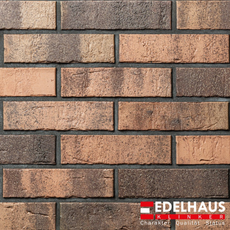 Кирпич клинкерный EDELHAUS Кельн 07НФ, 250*85*65 мм