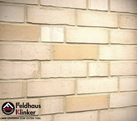 Клинкерная плитка Feldhaus Klinker R911NF14 vario crema albula, 240*71*14