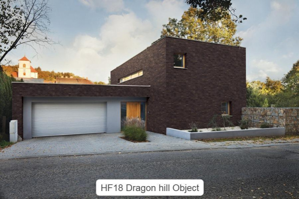 Клинкерная плитка King Klinker для фасада Dragon hill (HF18), 240*71*10