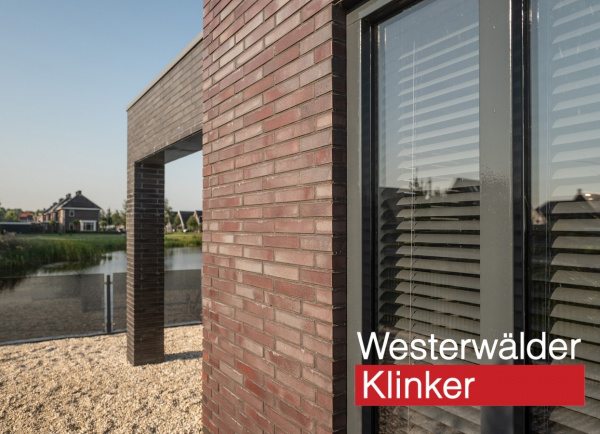 Кирпич клинкерный WesterWaelder Klinker WK810 Violettblau geflammt, 290*90*40мм