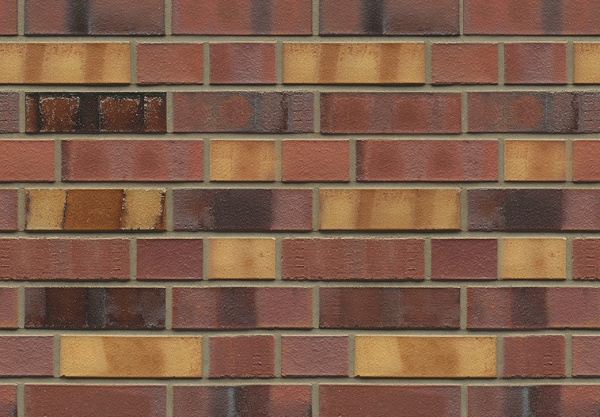 Кирпич клинкерный WesterWaelder Klinker WK821S FGelbbraunrotSpezial, 240*115*71мм