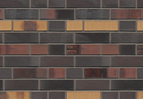 Кирпич клинкерный WesterWaelder Klinker WK840 KobaltSpezialgeflammt, 240*115*71мм