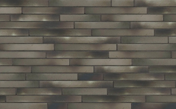 Клинкерная плитка Terramatic Forta Grey AВ, 390*40*14 мм