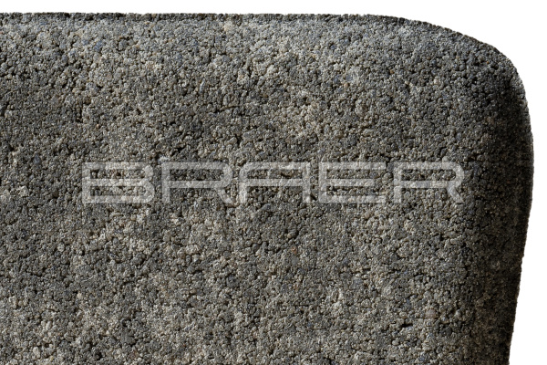 Плитка тротуарная Классико круговая 73x110x115x60 Туман, Braer 60 мм. толщина