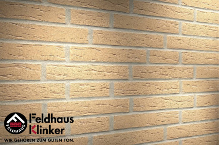 Клинкерная плитка Feldhaus Klinker R692NF14 sintra crema, 240*71*14