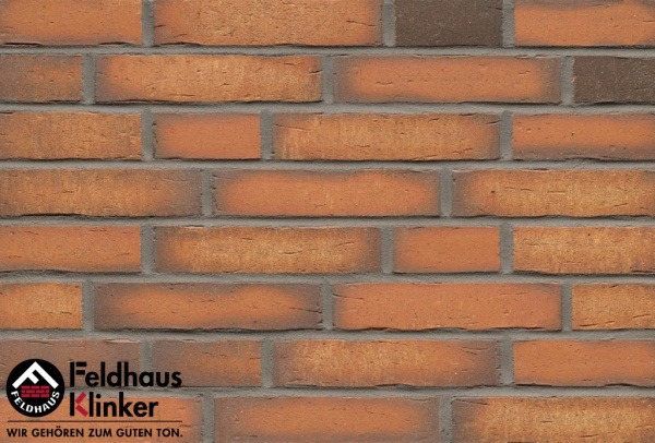 Клинкерная плитка Feldhaus Klinker R758NF14 vascu terracotta, 240*71*14