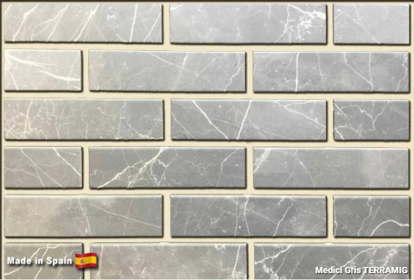 Клинкерная плитка TERRAMIG Medici Gris, 235x62x10 мм