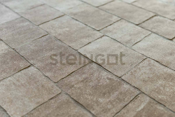 Плитка тротуарная Старый город Травертин, Steingot 60 мм толщина