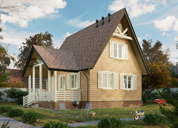 Черепица битумная Docke Dragon Premium, капучино