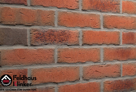 Клинкерная плитка Feldhaus Klinker R698NF14 sintra terracotta bario, 240*71*14