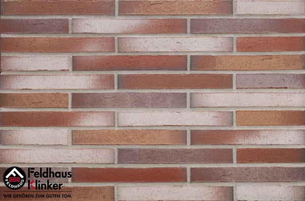 Клинкерная плитка Feldhaus Klinker ригель формат R921XLDF14 vario ardor trecolora, 365*52*15