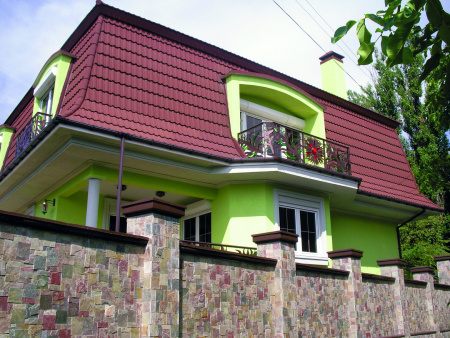 Композитная черепица GERARD CLASSIC ЦВЕТ REDWOOD
