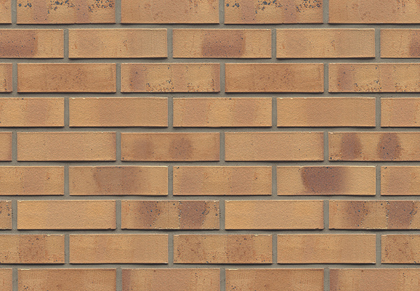 Кирпич клинкерный WesterWaelder Klinker WK86K HellbraunbuntKohle, 240*115*71мм