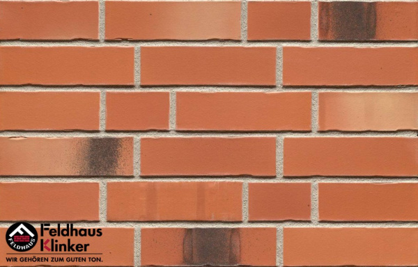 Клинкерная плитка  Feldhaus Klinker R985DF14 bacco terracotta matiz, 240*52*14