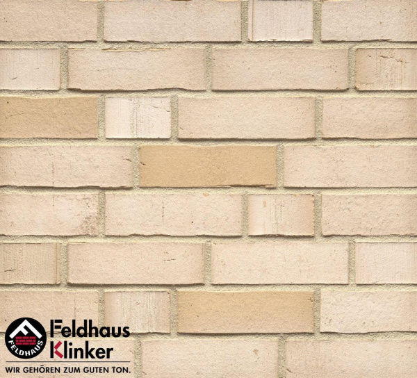 Клинкерная плитка Feldhaus Klinker R911NF14 vario crema albula, 240*71*14