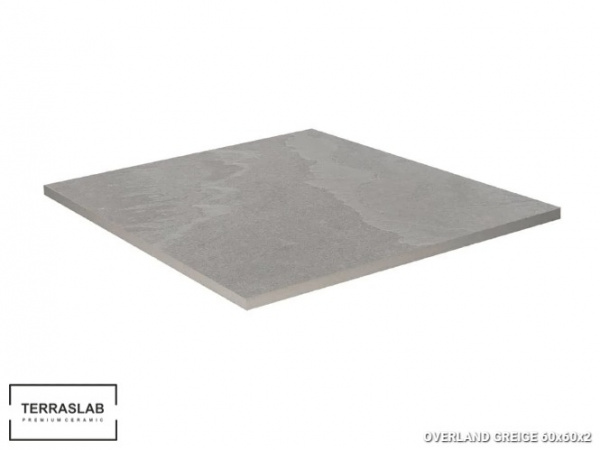 Плитка Overland GREIGE для террас, TERRASLAB, 60x60x2 см