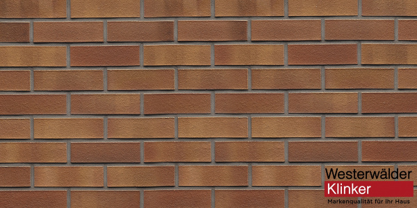 Кирпич клинкерный WesterWaelder Klinker WK87 Herbstlaub, 240*115*71мм