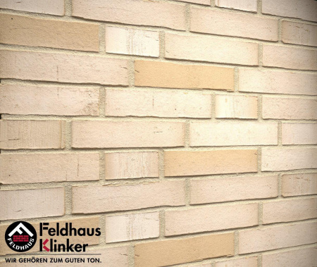 Клинкерная плитка Feldhaus Klinker R911NF14 vario crema albula, 240*71*14