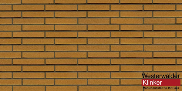 Кирпич клинкерный WesterWaelder Klinker WK81 Niederlausitzer Gelb, 240*115*71мм