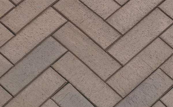 Тротуарный клинкерный кирпич, брусчатка ЛСР Турин бронзовый лонг 250*80*50 мм