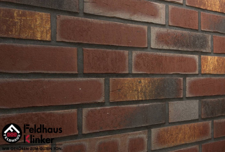 Клинкерная плитка Feldhaus Klinker R769NF14 vascu cerasi legoro, 240*71*14