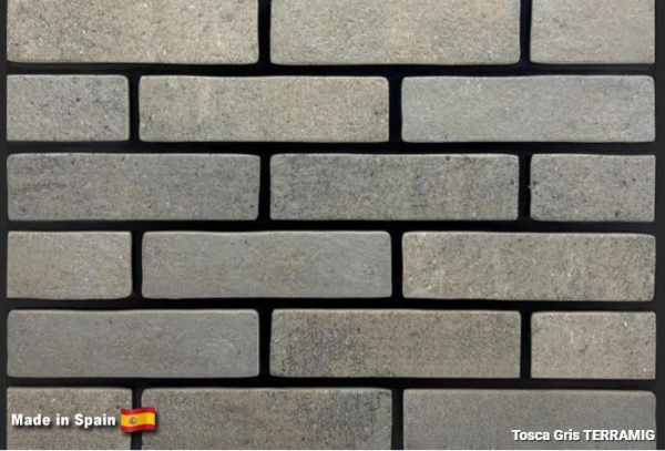Клинкерная плитка TERRAMIG Tosca Gris, 235x62x10 мм