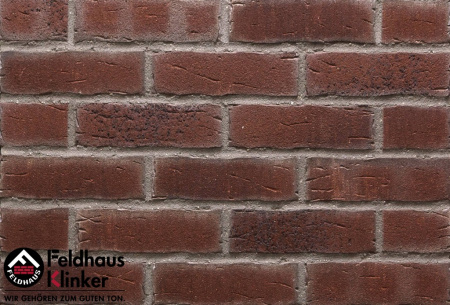 Клинкерная плитка Feldhaus Klinker R664NF14 sintra cerasi aubergine, 240*71*14