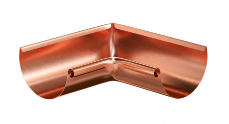 Угол желоба внутренний /наружный металлический Aquasystem 90/125 Cuprum (Медь)